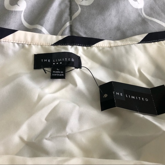 Nazy blue and white Skirt (asymmetrical) - Picture 4 of 5